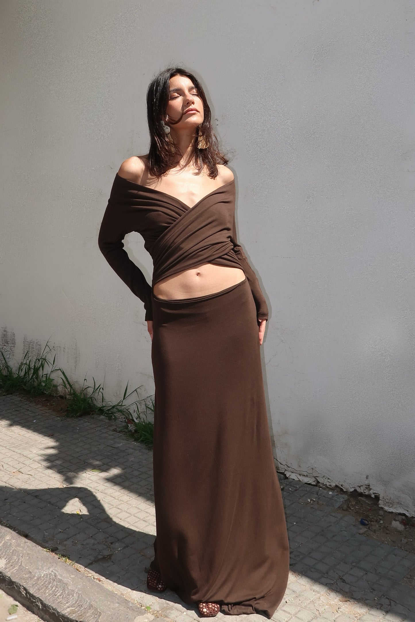Robe croisée - EVA