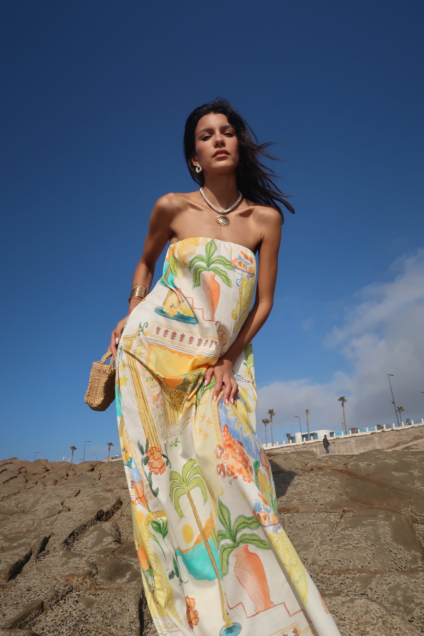 Robe bustier coton - KEIRA