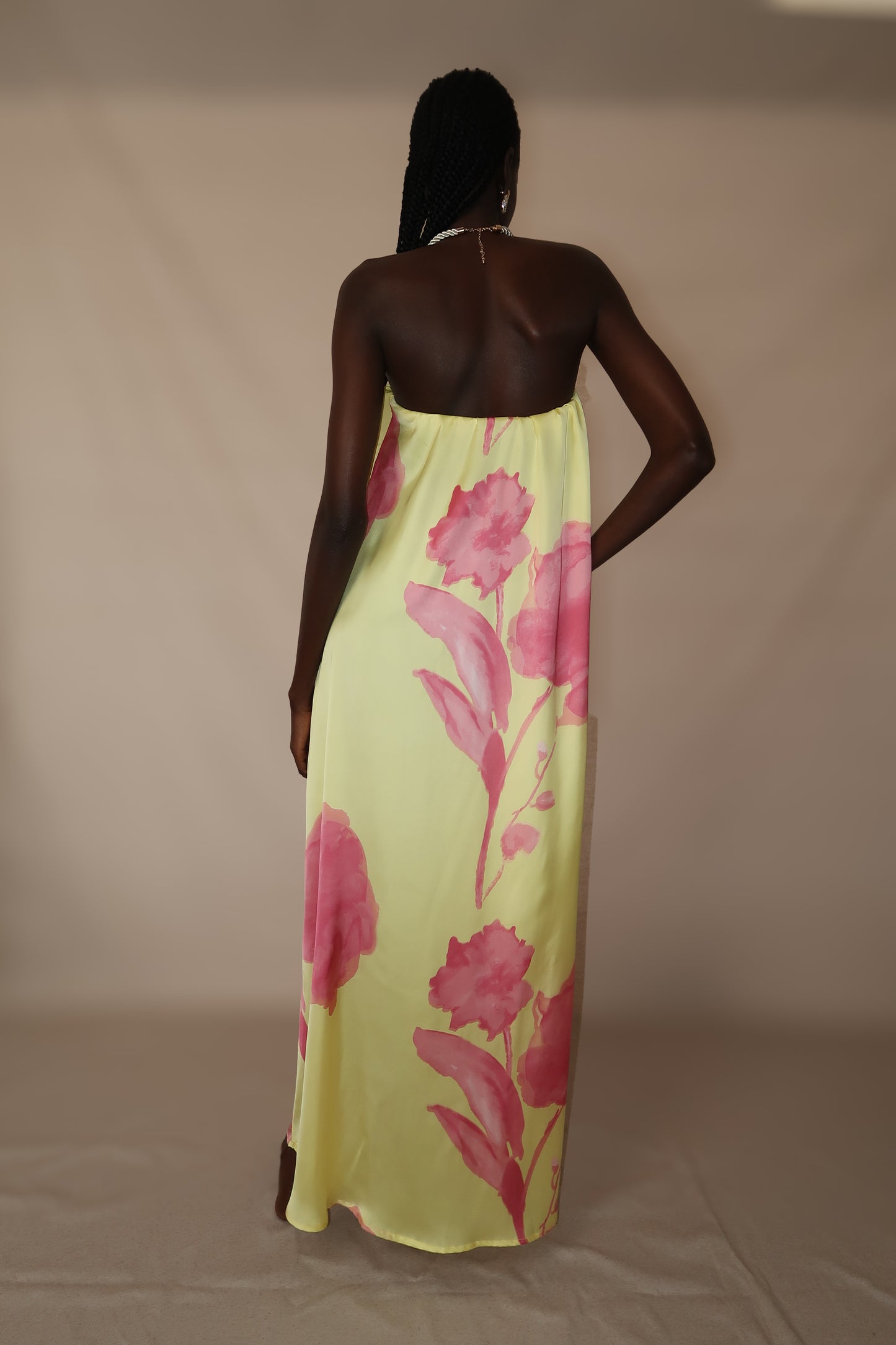 Robe bustier satinée - LILYA