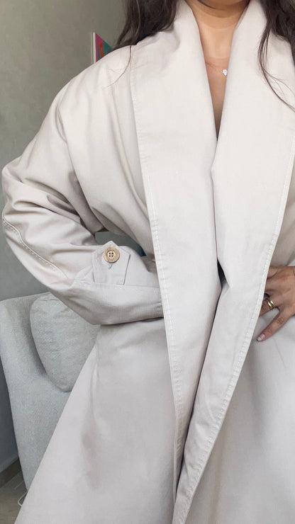 VESTE - TRENCH BEIGE - "LUTECIA"