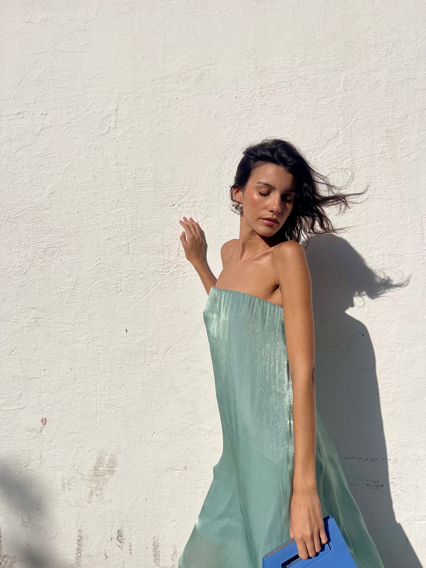 Robe bustier en soie - BRANZINA