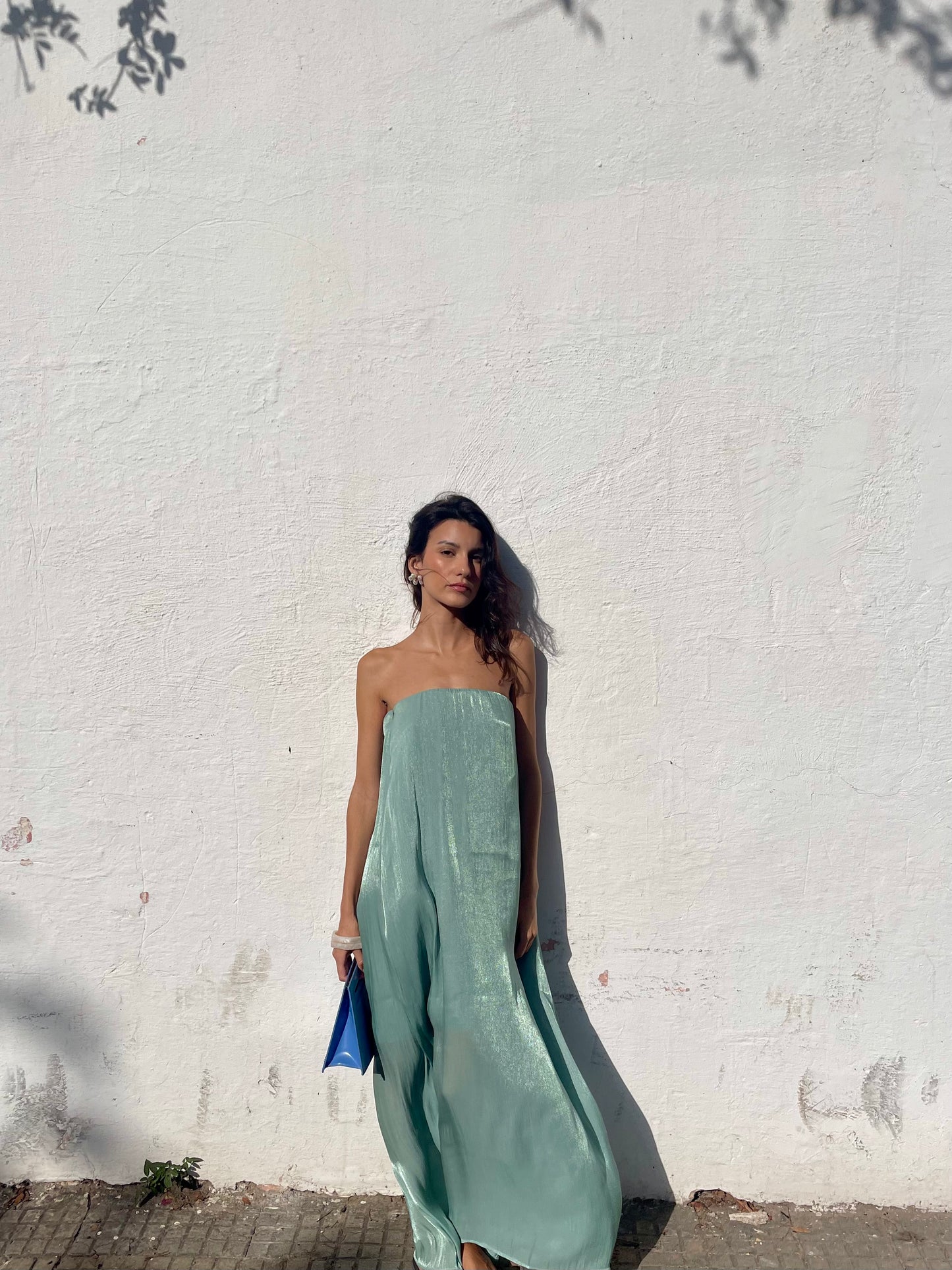 Robe bustier en soie - BRANZINA