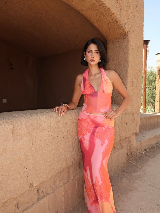 Corset fait main - Pink Me Moment