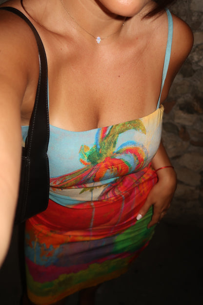 Robe mini imprimée - SUNSET