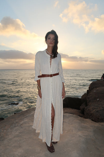 Robe en gaze de coton - LOUISE