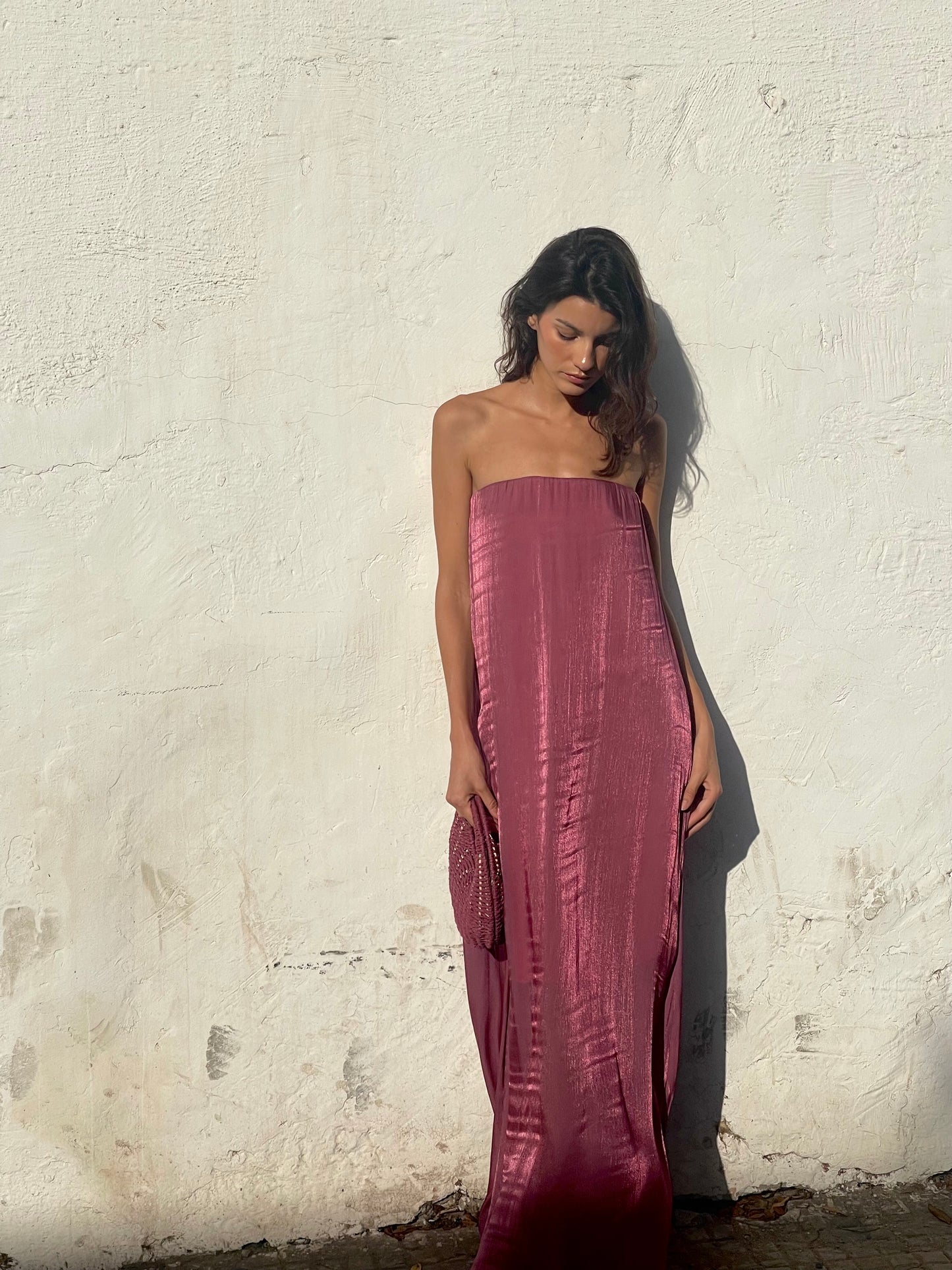 Robe bustier en soie - ROSALIA