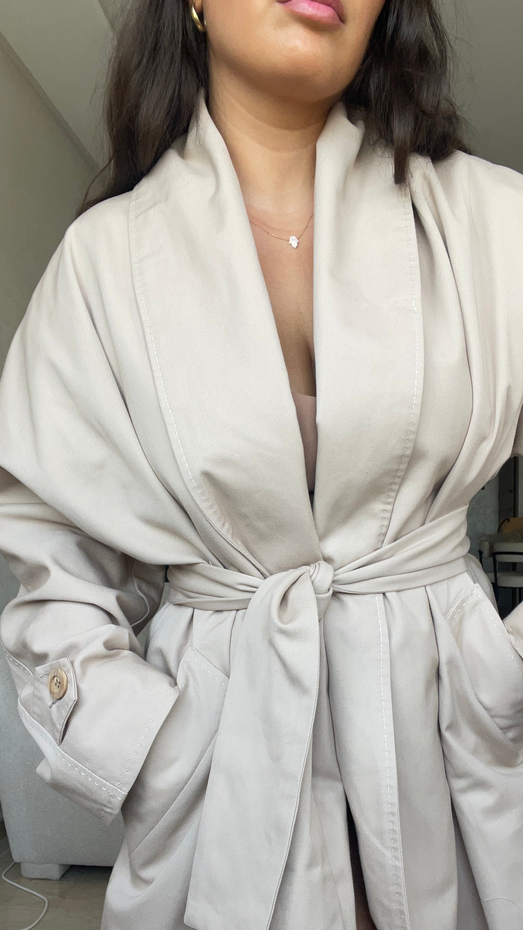 Trench beige Lutecia