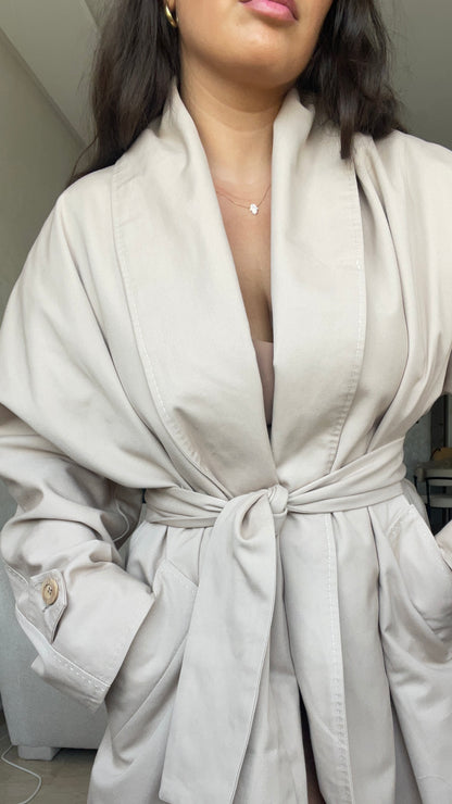 VESTE - TRENCH BEIGE - "LUTECIA"