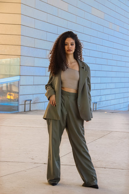 Pantalon ajustable - Deep Matcha