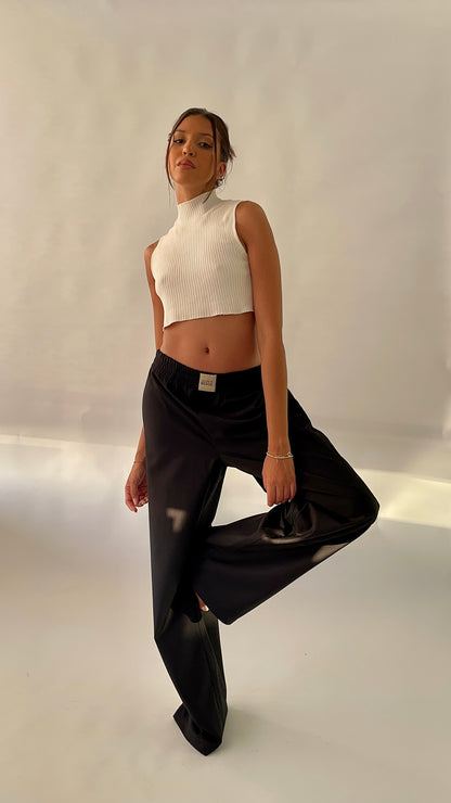 PANTALON EXTENSIBLE - "BLACK ESPRESSO"