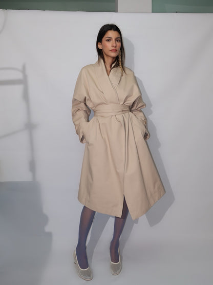 VESTE - TRENCH BEIGE - "LUTECIA"