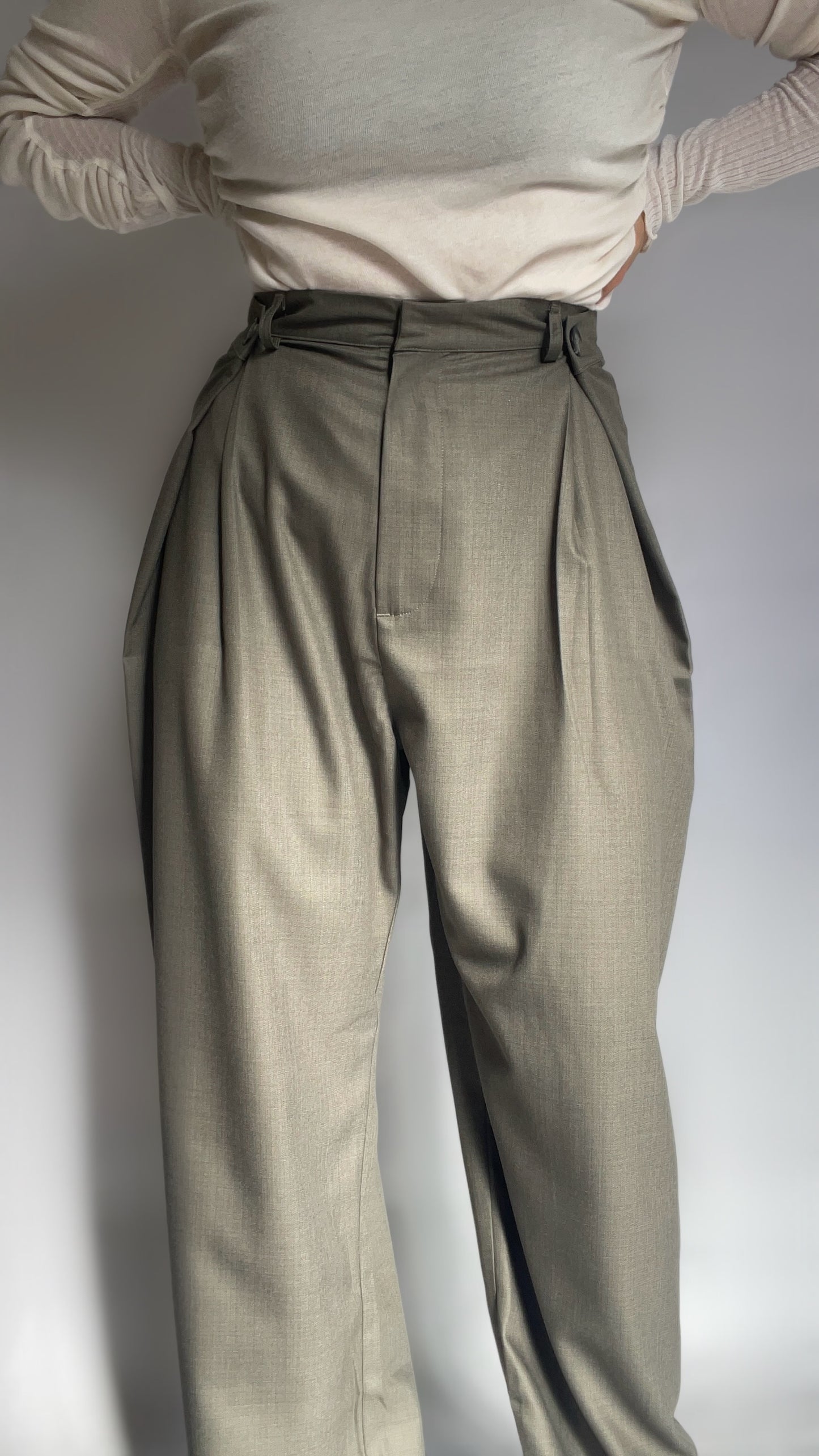 Pantalon ajustable - Deep Matcha