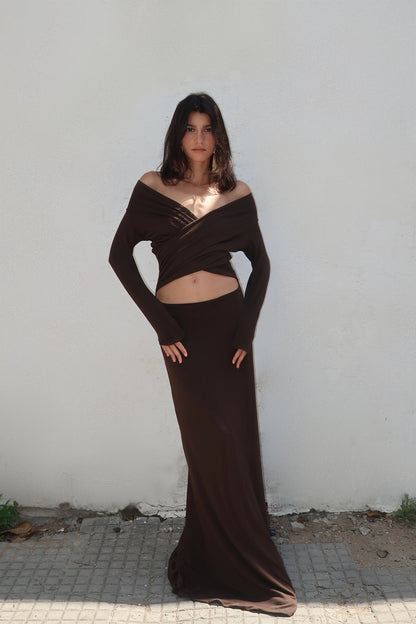 Robe croisée - EVA