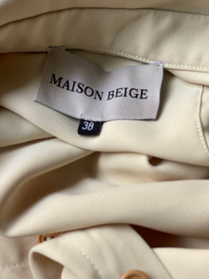 CHEMISE EN SOIE - "BUTTER MILK YELLOW"